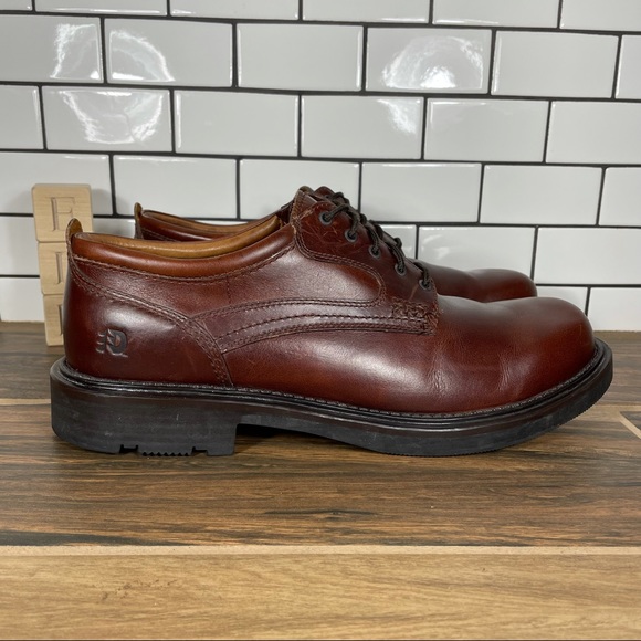 Dunham Ruggards Bradford Men’s Narrow Waterproof Brown Leather Oxfords Size 12 main image 4